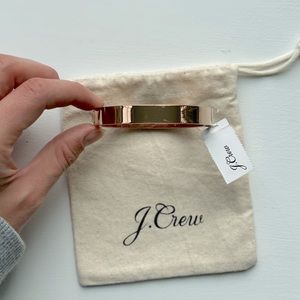 J. Crew Hinge Bracelet in Rose Gold